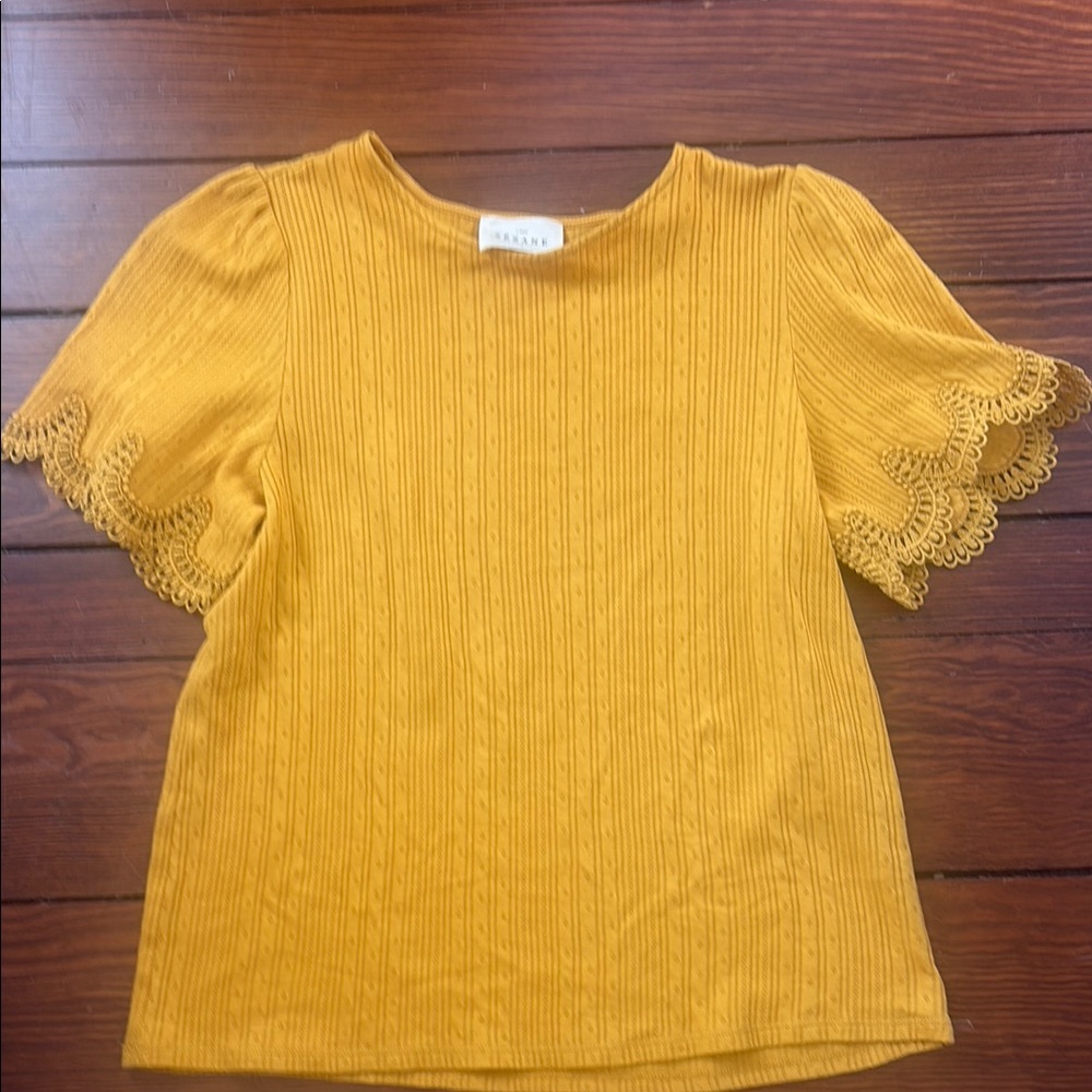 Sézane Clea Top Shirt SIZE S Small EUC